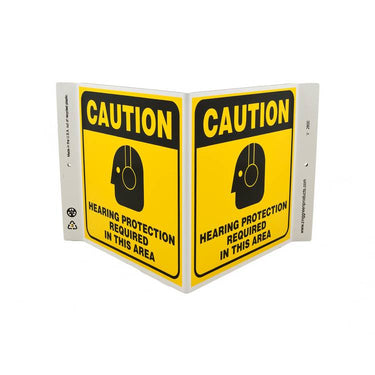 ZING Eco Safety V Sign, 7X12- Model 2600